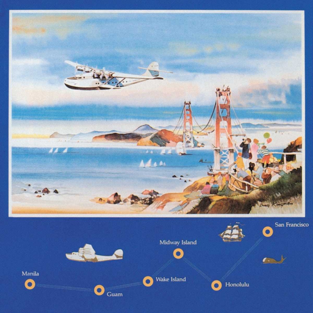 Wall Art Painting id:96717, Name: 50th Anniversary of the China Clipper, Artist: Unknown