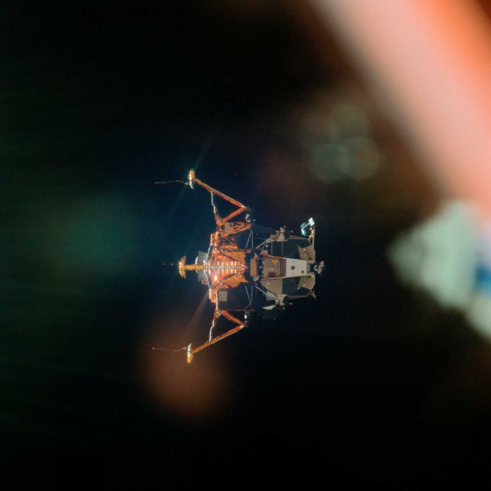 Wall art: Eagle the Apollo 11 Lunar Module, 1969, by NASA