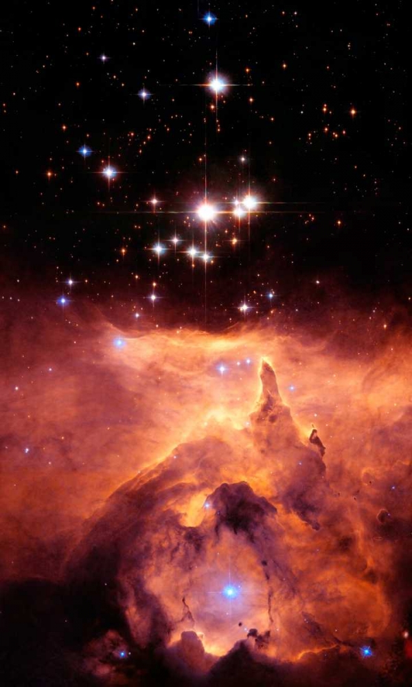 Wall art: Pismis 24 and NGC 6357, by NASA