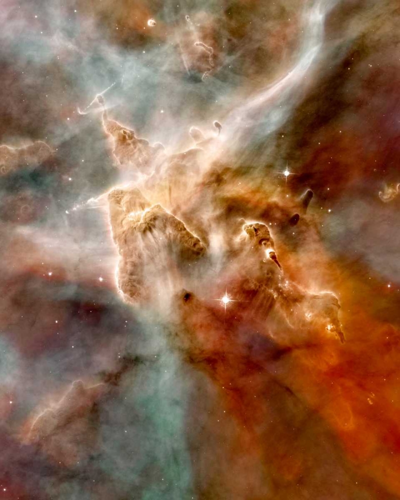 Wall art: Carina Nebula, by NASA