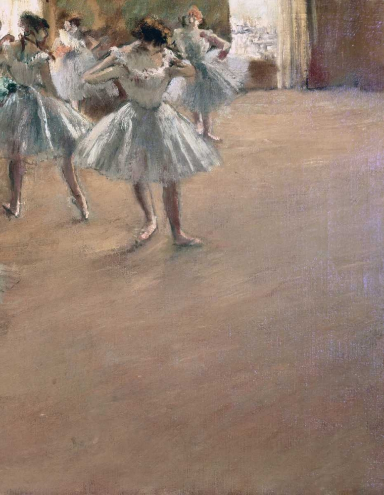 Wall Art Painting id:93076, Name: Danseuses Montant Un Escalier - right, Artist: Degas, Edgar