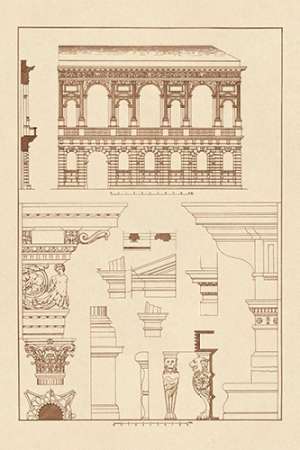 Wall Art Painting id:188476, Name: Palazzo Bevilacqua at Verona, Artist: Buhlmann, J.