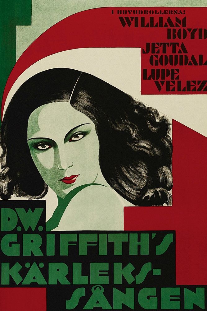 Art Print: Vintage Film Posters: Lady of the Pavements