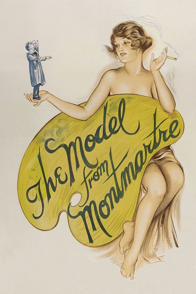 Art Print: Vintage Film Posters: Model from Montmartre