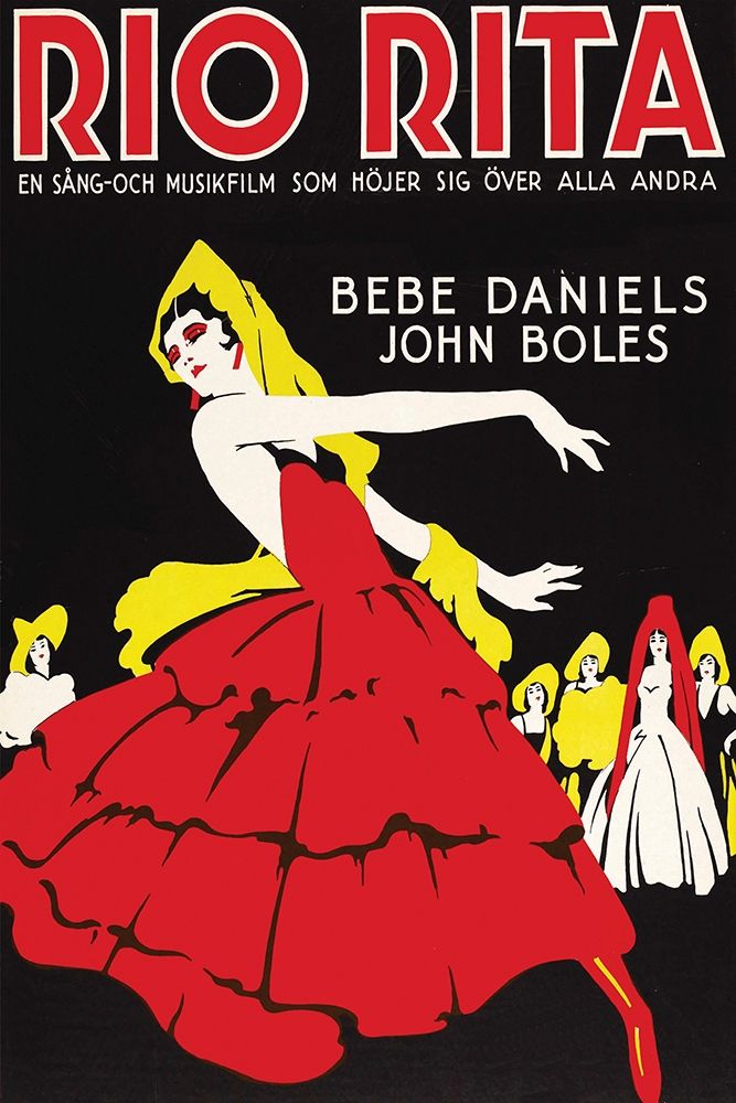 Art Print: Vintage Film Posters: Rio Rita