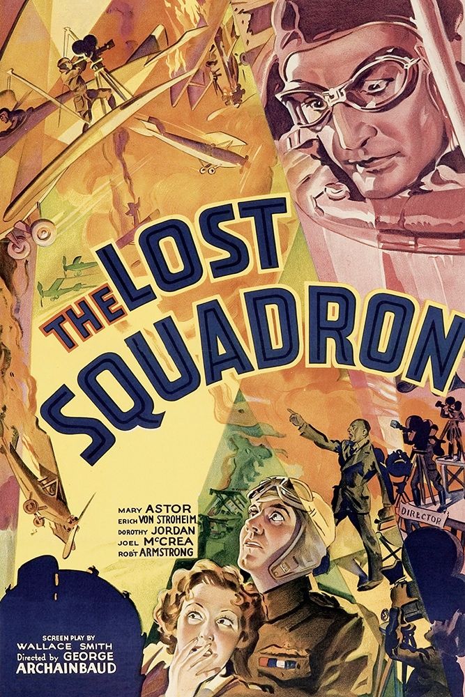 Wall art: Vintage Film Posters: Lost Squadron, by Unknown