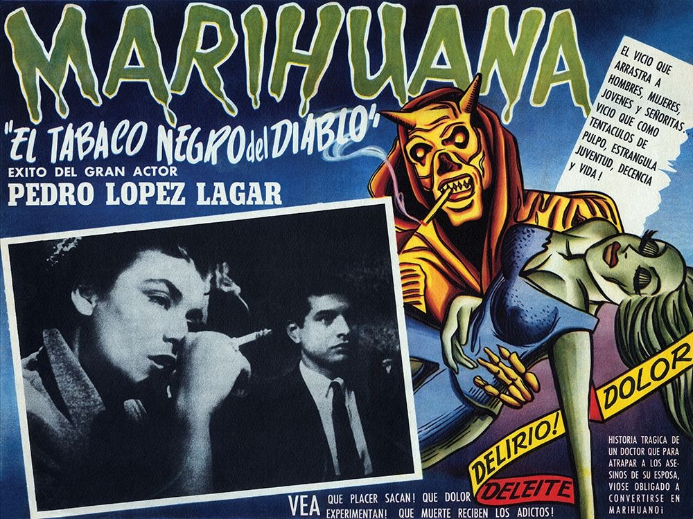 Wall Art Painting id:270018, Name: Vintage Vices: El Tobaco Negro del Diablo, Artist: Vintage Vices