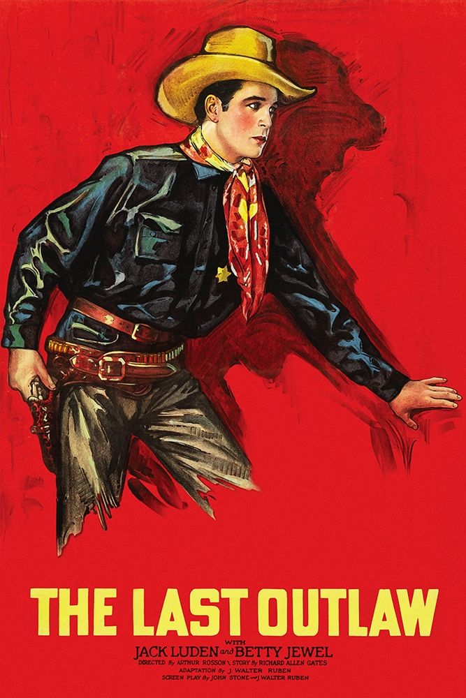 Wall art: Vintage Westerns: Last Outlaw, by Unknown