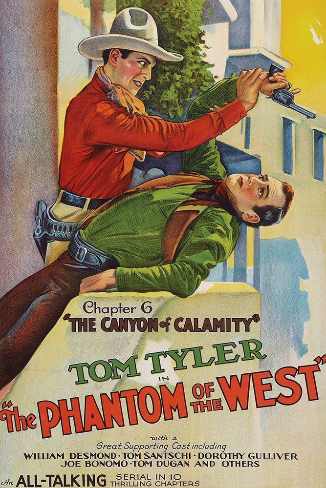 Wall art: Vintage Westerns: Phantom of the West - Canyon of Calamity, by Unknown
