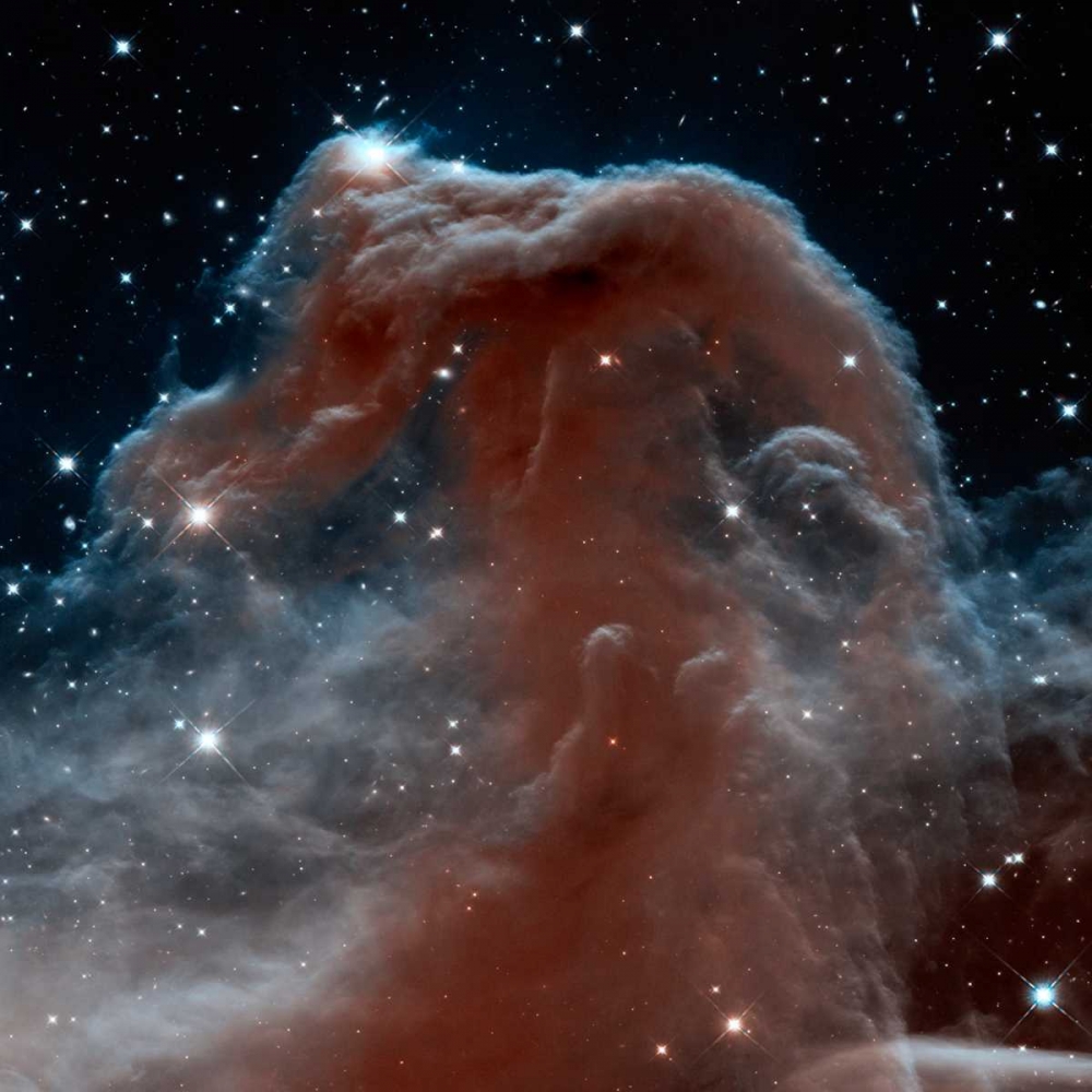 Wall art: Horsehead Nebula, Infrared View, by NASA