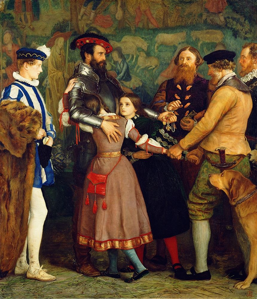 Wall Art Painting id:268050, Name: The Ransom, Artist: Millais, John Everett