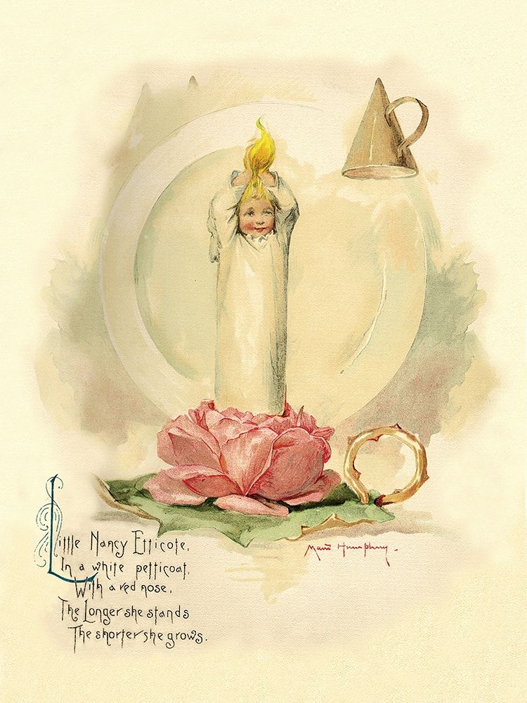 Art Print: Nursery Rhymes: Little Nancy Etticote