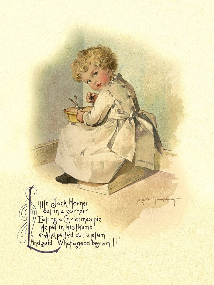 Art Print: Nursery Rhymes: Little Jack Horner