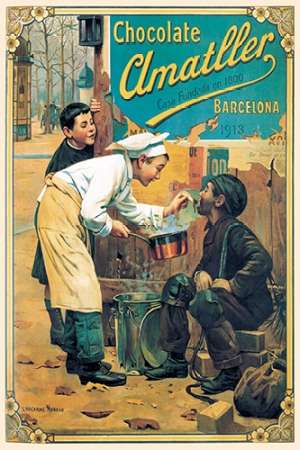 Wall Art Painting id:188770, Name: Cooks: Chocolate Amatller, Artist: Advertisement