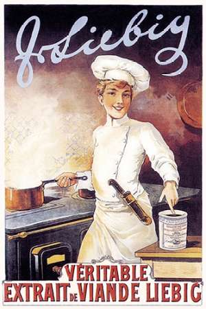 Wall art: Cooks: Veritable - Extrait de Viande Liebig, by Brown, F. Gregory