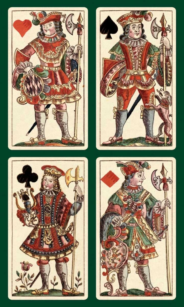 Art Print: Knaves - Bauern Hochzeit Deck