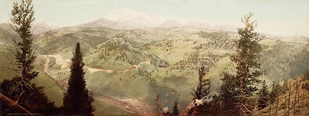 Art Print: Marshall Pass, Colorado, 1899