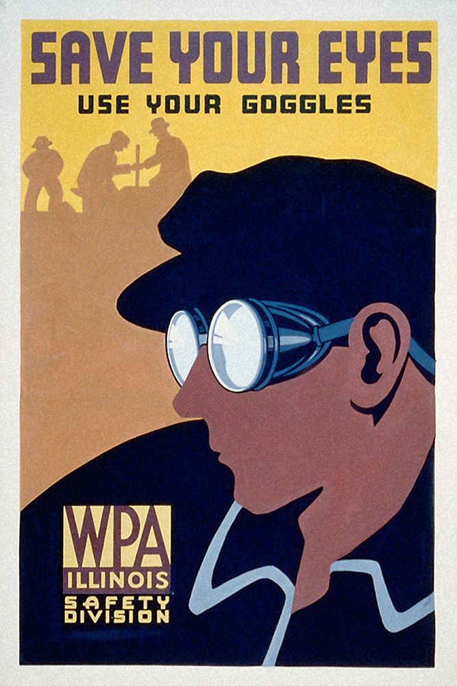 Wall Art Painting id:270161, Name: Save your eyes - use your goggles, Artist: WPA