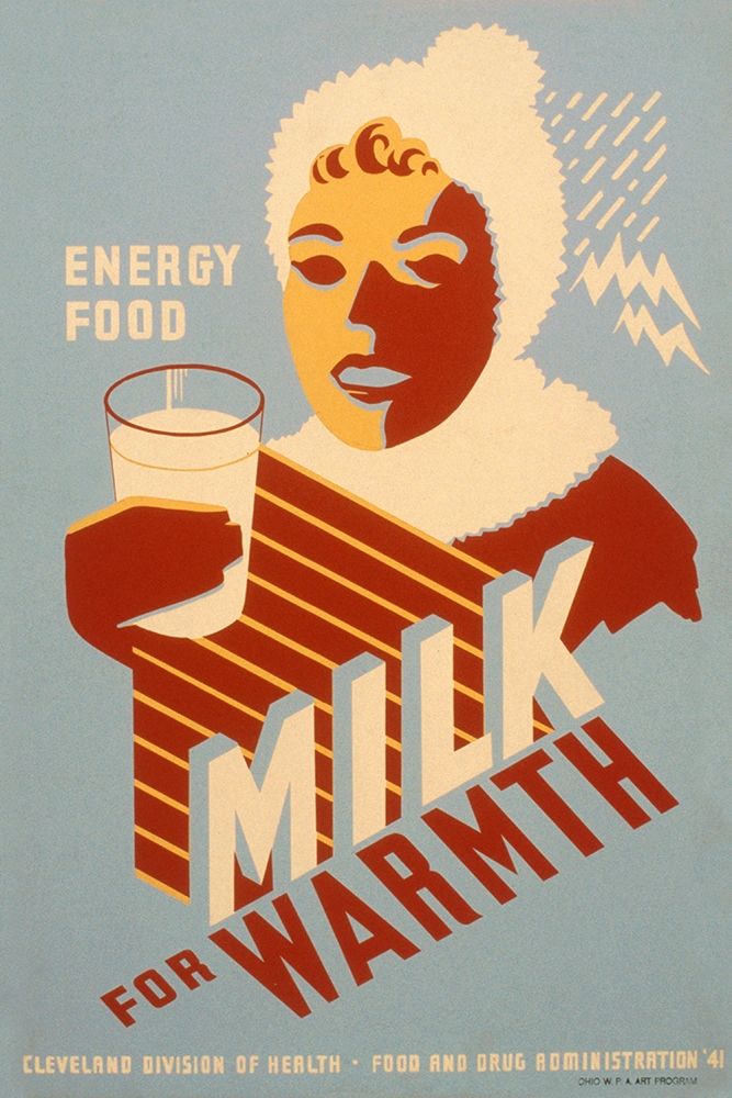 Wall Art Painting id:270168, Name: Milk - for warmth Energy food, Artist: WPA
