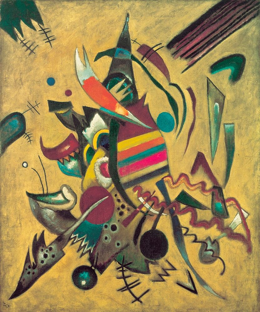 Wall art: Points, 1920, by Kandinsky, Wassily