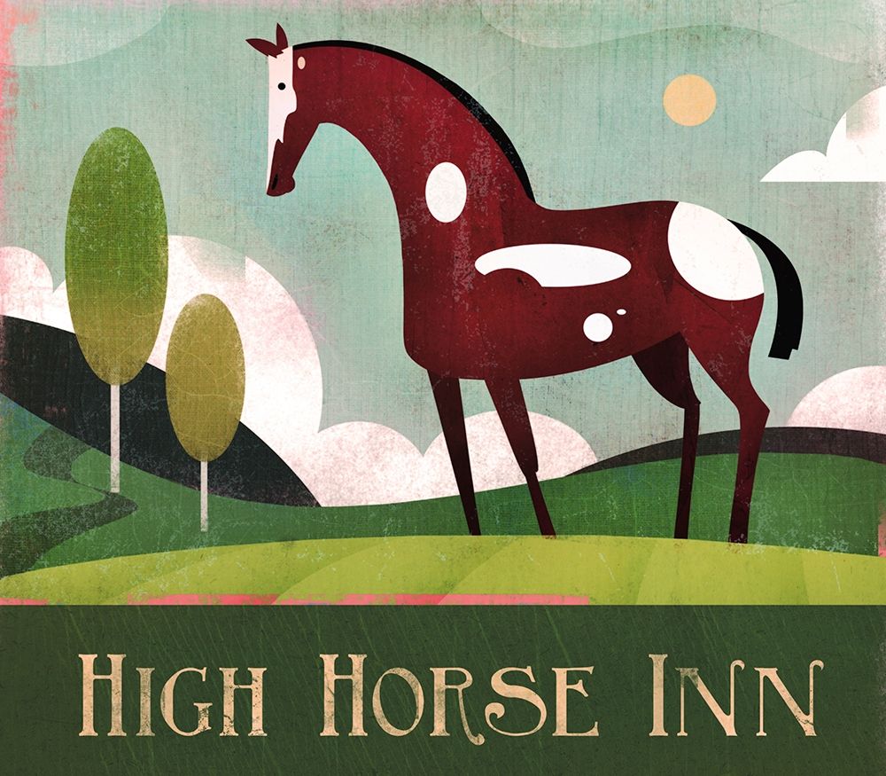 Art Print: High Horse Inn