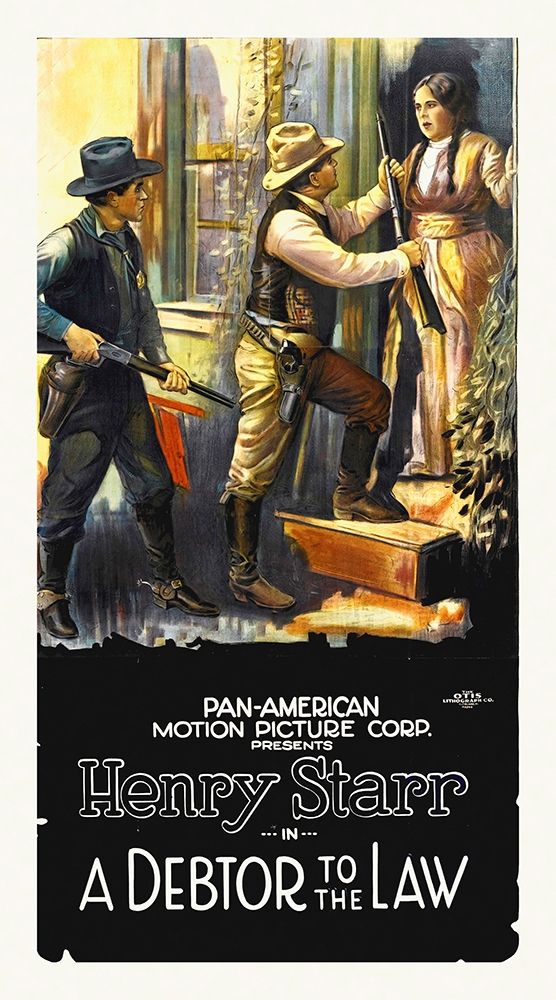 Art Print: A Debtor To The Law, Henry Starr