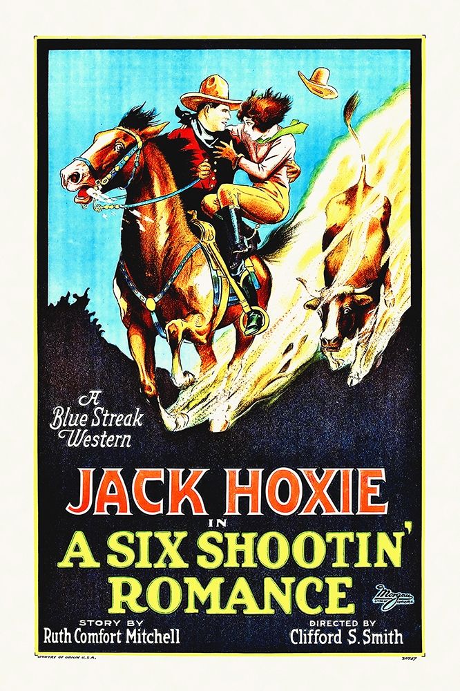 Art Print: A Six Shootin Romance, 1926