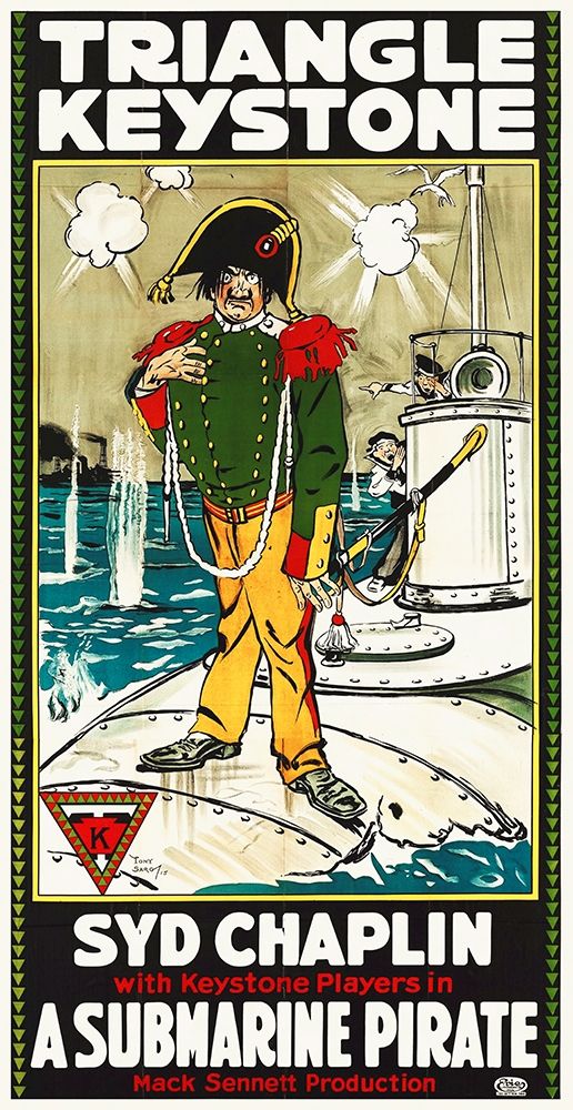 Art Print: A Submarine Pirate