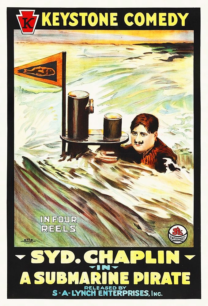 Art Print: A Submarine Pirate 2