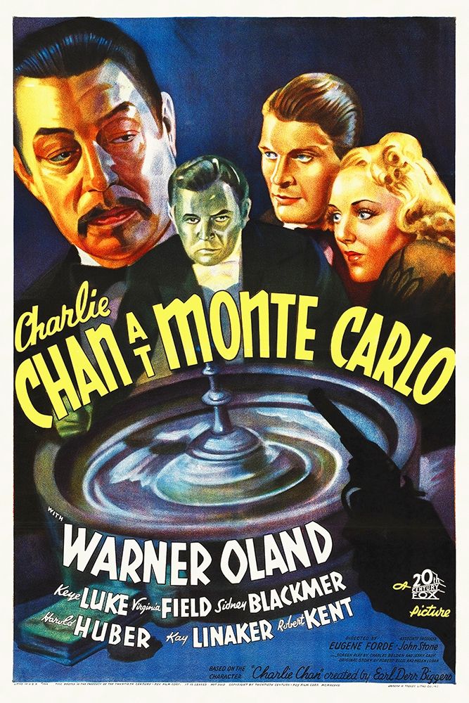 Art Print: Charlie Chan at Monte Carlo, 1937