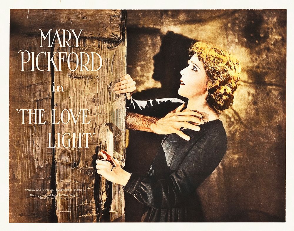 Wall art: The Love Light, 1921, by Hollywood Photo Archive