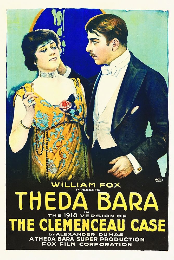 Art Print: Theda Bara, Clemenceuax