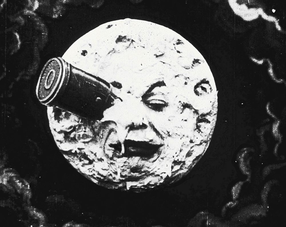 Art Print: A Trip To The Moon - Landing