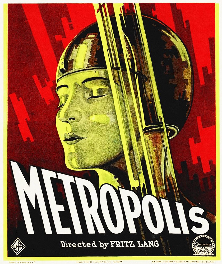 Wall Art Painting id:271704, Name: Metropolis 1927, Artist: Hollywood Photo Archive