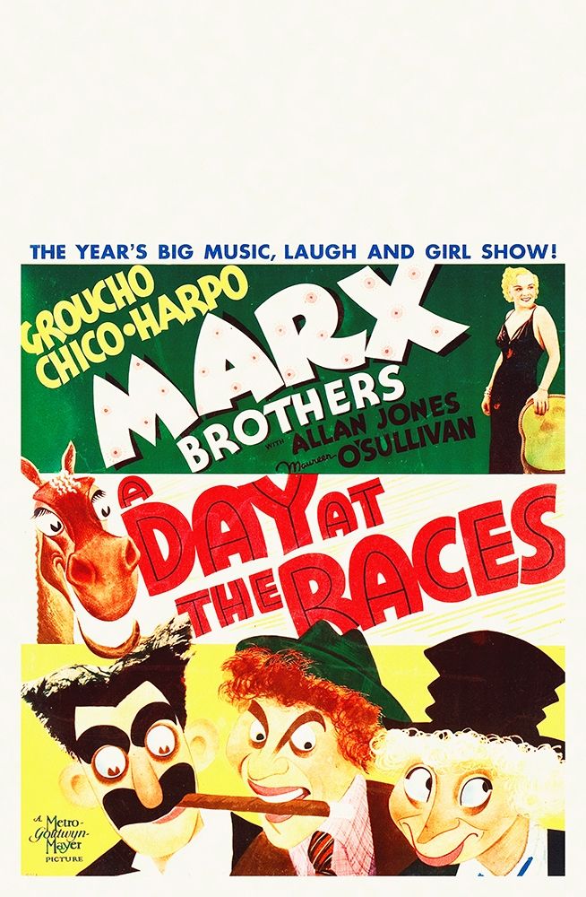 Art Print: Marx Brothers - A Day at the Races 02