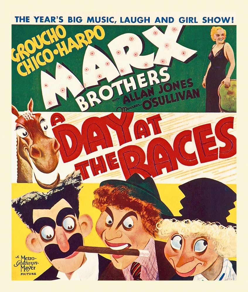 Art Print: Marx Brothers - A Day at the Races 03