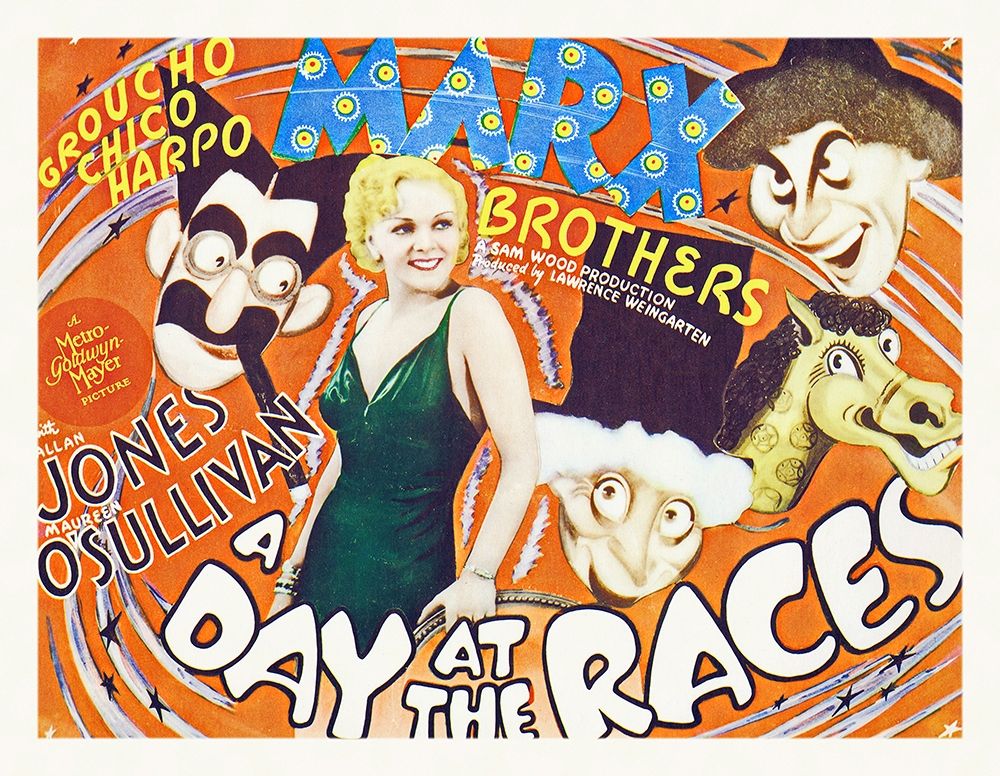 Art Print: Marx Brothers - A Day at the Races 04