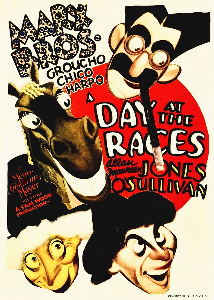 Art Print: Marx Brothers - A Day at the Races 06