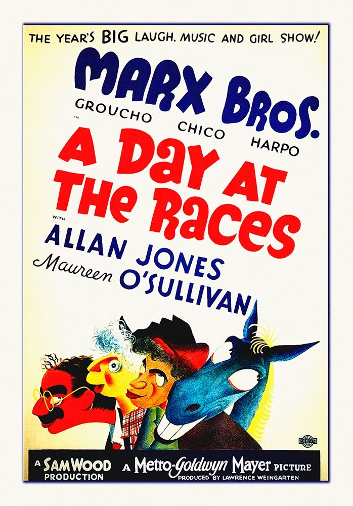 Art Print: Marx Brothers - A Day at the Races 07