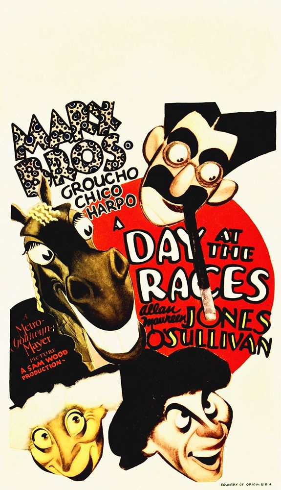 Art Print: Marx Brothers - A Day at the Races 08