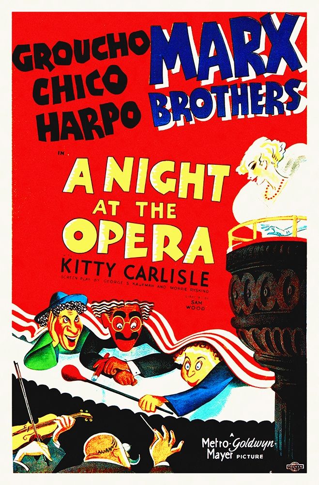 Art Print: Marx Brothers - A Night at the Opera 02