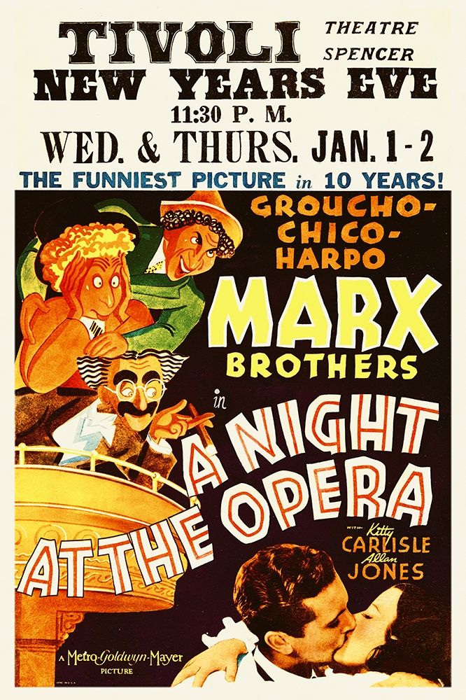 Art Print: Marx Brothers - A Night at the Opera 04