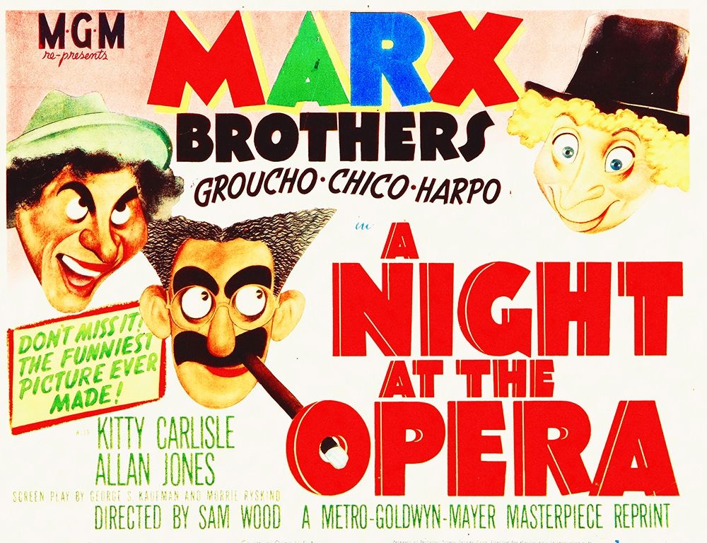 Art Print: Marx Brothers - A Night at the Opera 05
