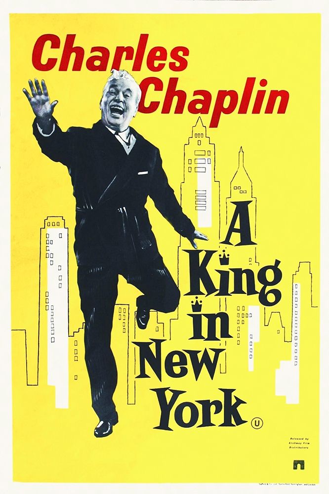 Art Print: Charlie Chaplin - A King in New York, 1957