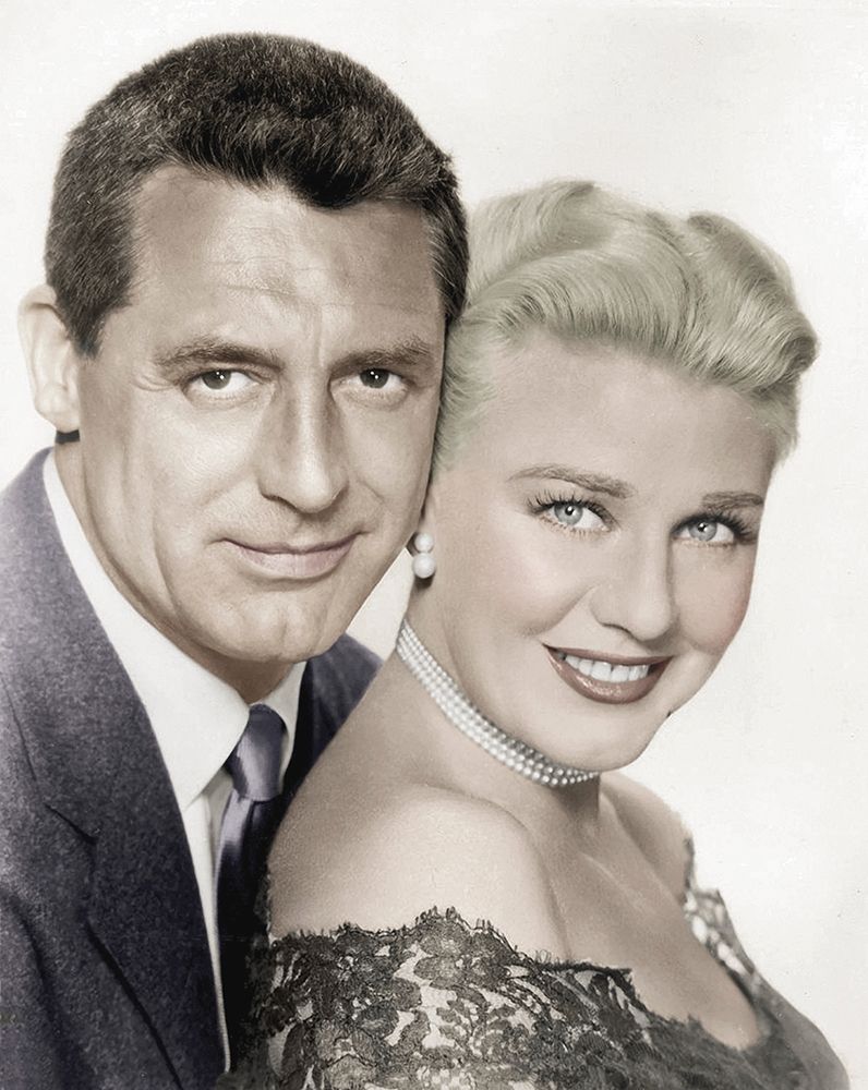 Art Print: Cary Grant with Ginger Rogers - Monkey Business