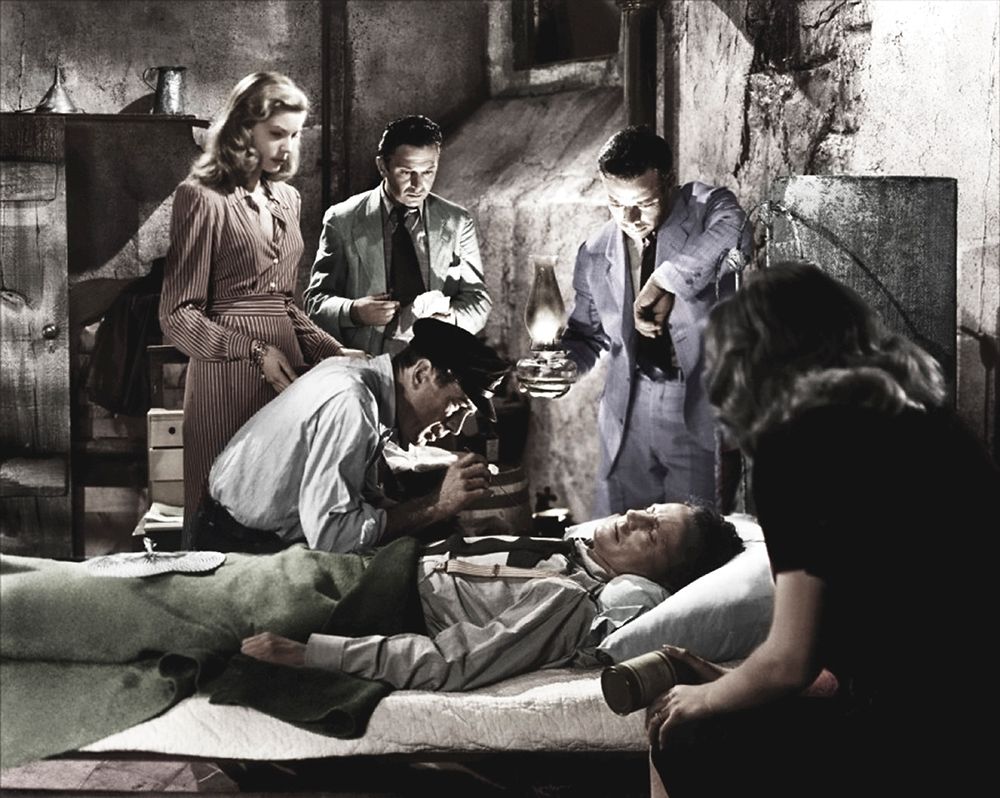 Wall art: Humphrey Bogart with Lauren Bacall, by Hollywood Photo Archive