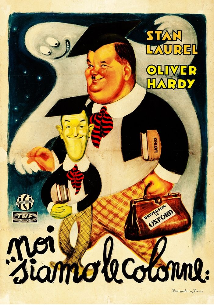 Art Print: Laurel and Hardy - Italian - Further Perils of Laurel and Hardy, 1931