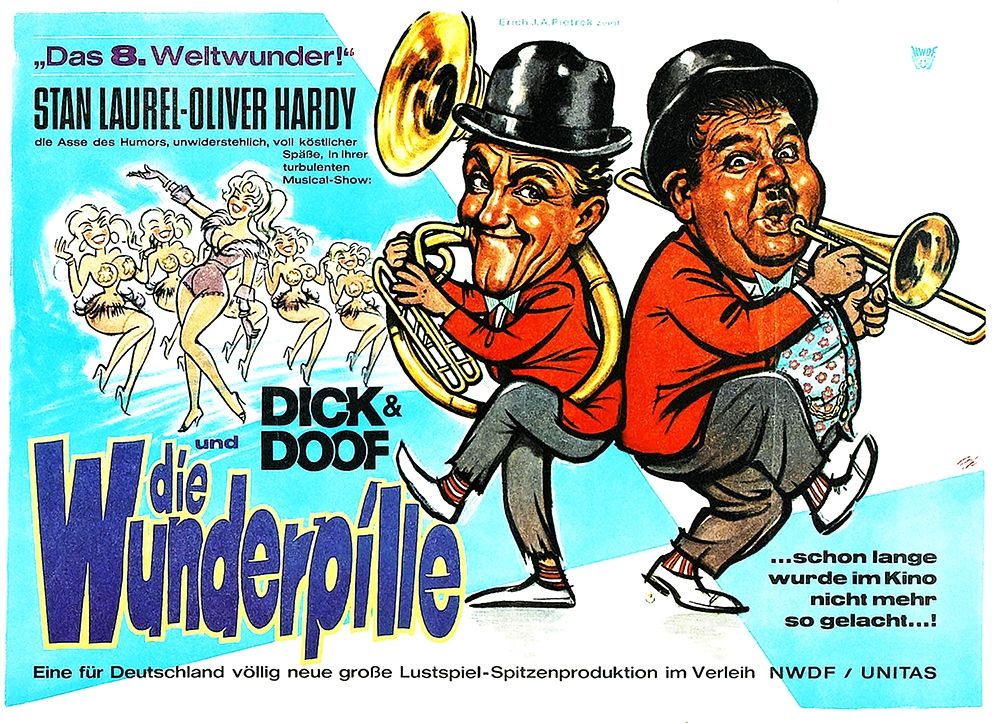 Wall art: Laurel and Hardy - German - Hollywood Party, 1934, by Hollywood Photo Archive