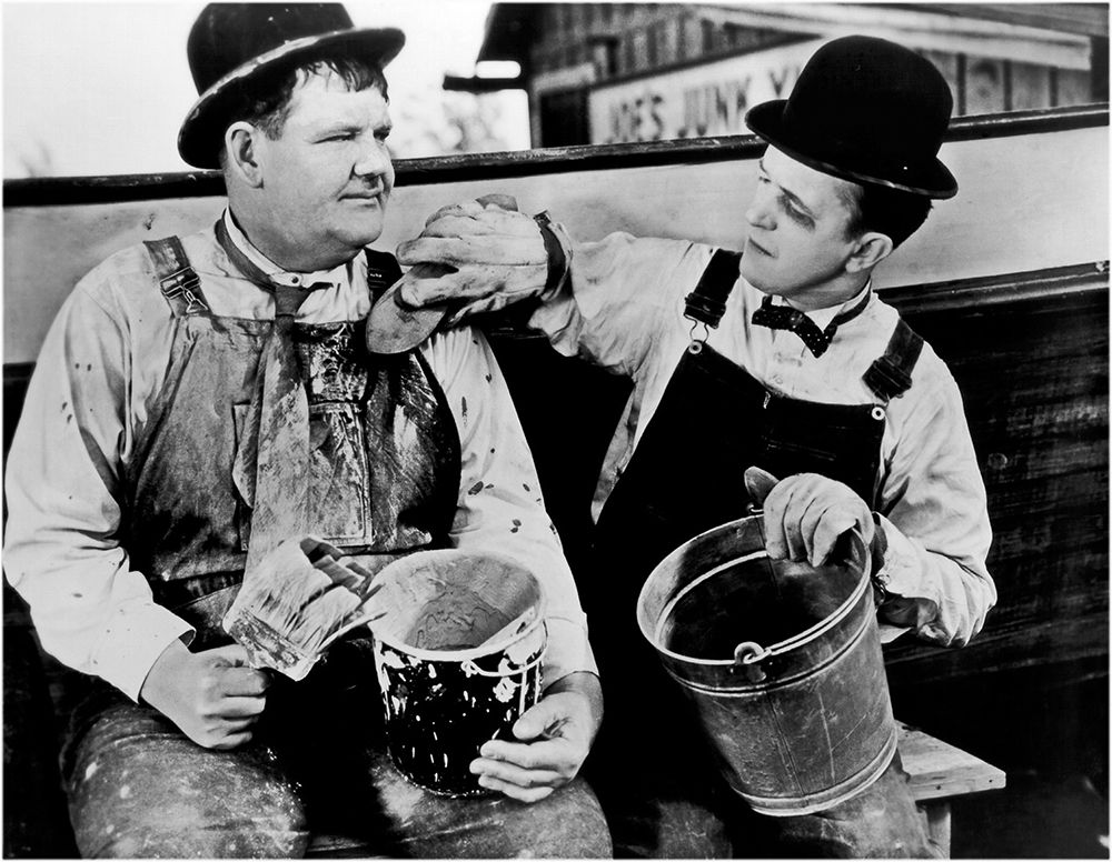 Wall art: Laurel and Hardy - Towed in a Hole, 1936, by Hollywood Photo Archive