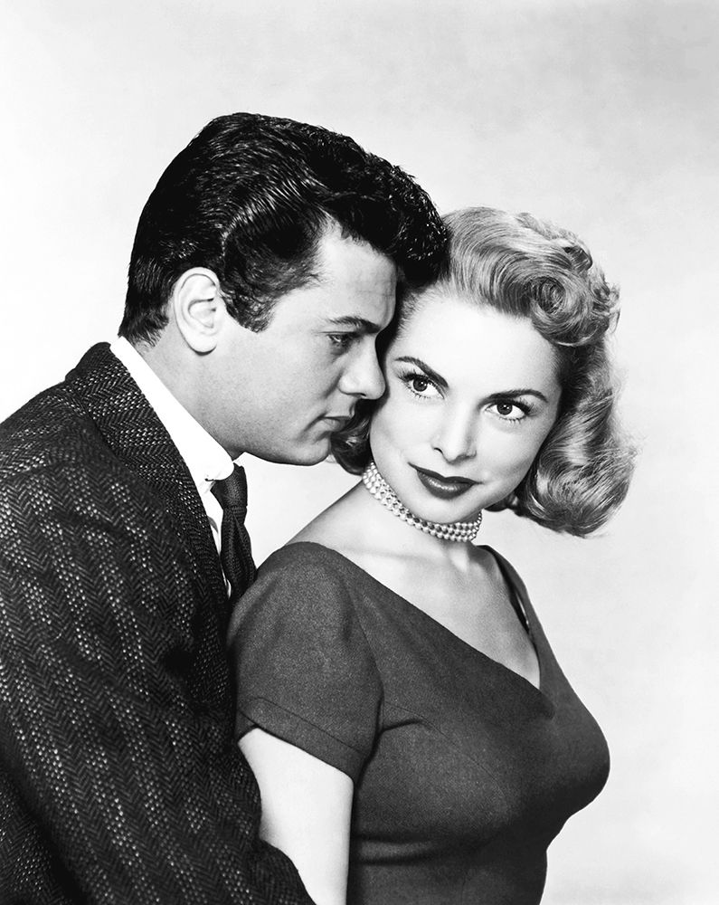 Art Print: Janet Leigh with Tony Curtis